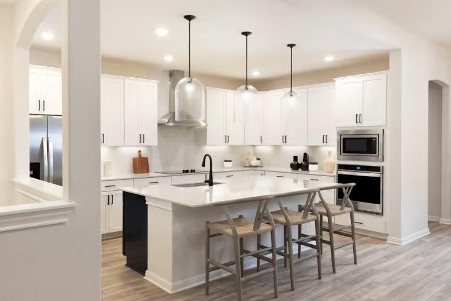 Photo of Pulte model home with same floor plan, not of actual home listed. Photo of Pulte model home with same floor plan, not of actual home listed.