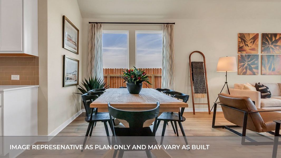 Furnished interior view inside a new home in Rosenbusch Ranch, Leander (Image 19). Furnished interior view inside a new home in Rosenbusch Ranch, Leander (Image 19).