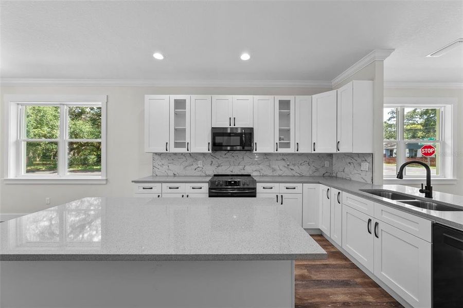 Furnished interior view inside a new home in , Tampa (Image 7). Furnished interior view inside a new home in , Tampa (Image 7).