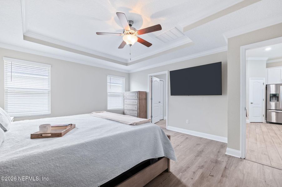 Furnished interior view inside a new home in Dorado at Entrada, St. Augustine (Image 49).
