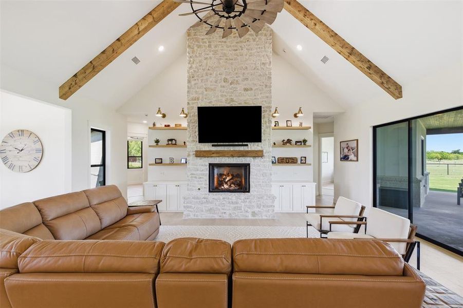 Furnished interior view inside a new home in , Valley View (Image 9).