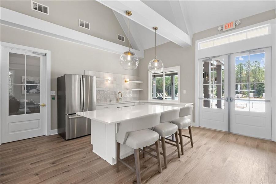 Furnished interior view inside a new home in Hawthorne Ridge, McDonough (Image 6).