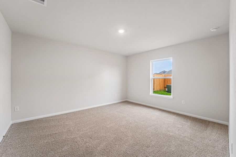 Spacious Primary Bedroom.