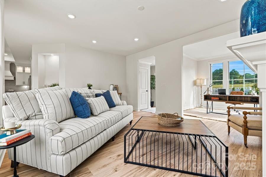 Furnished interior view inside a new home in The Courtyards at Lake Davidson, Mooresville (Image 9).