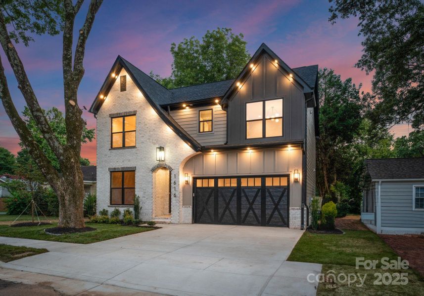 Front exterior of a new home in , Charlotte, NC, highlighting curb appeal (Image 22).