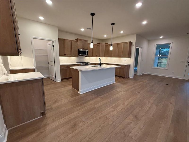Furnished interior view inside a new home in , Hiram (Image 9).