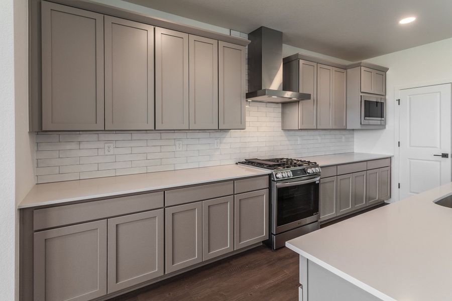 Furnished interior view inside a new home in Trailside, Timnath (Image 10).