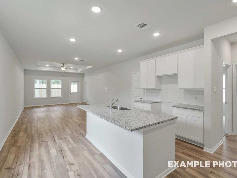 Representative furnished interior of a home built from the The Frio F by Davidson Homes LLC in Spring Branch Crossing, Conroe (Image 7).
