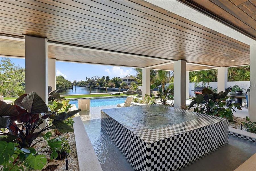 Exterior details and patio area of a home in , Anna Maria (Image 32).