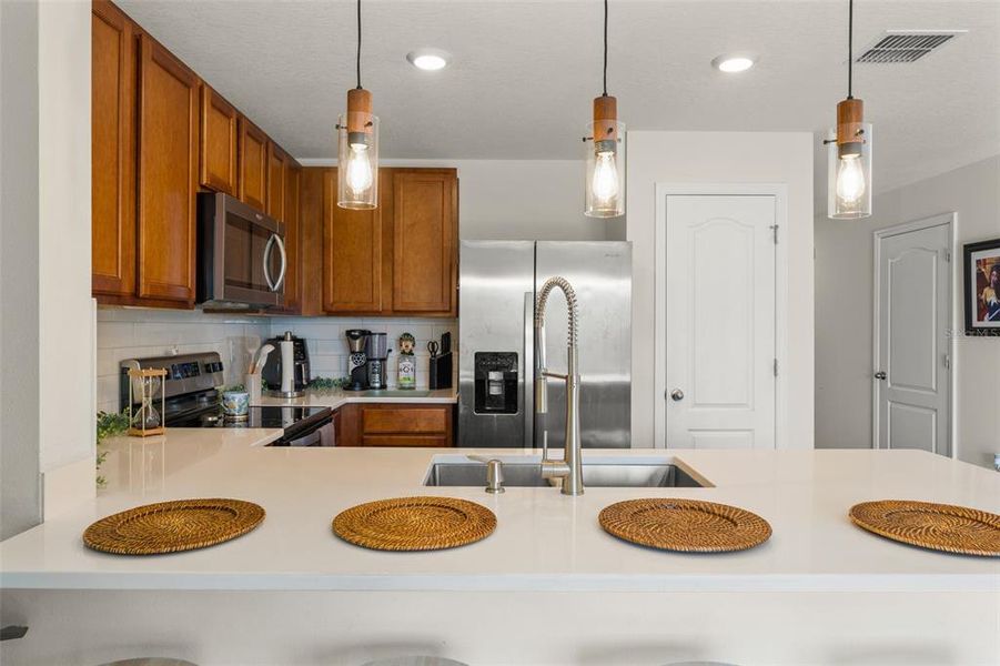 Close-up of interior finishes inside a home in , St. Cloud (Image 20).