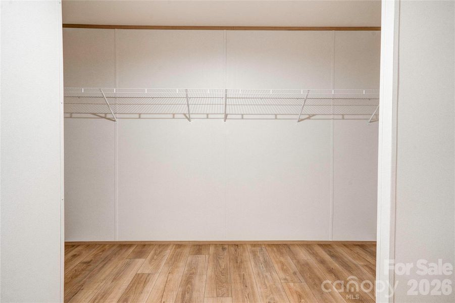 Primary Walk-In Closet