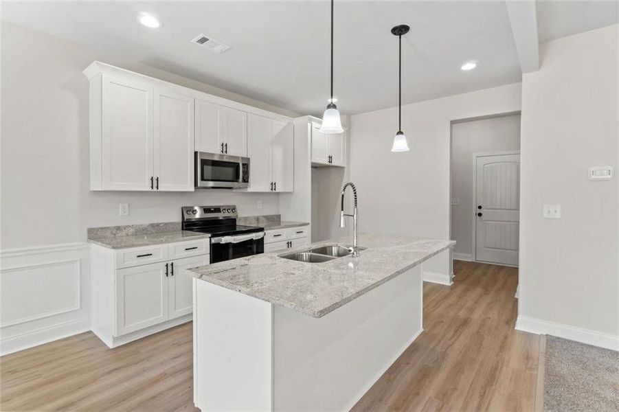 Furnished interior view inside a new home in , Alto (Image 6).