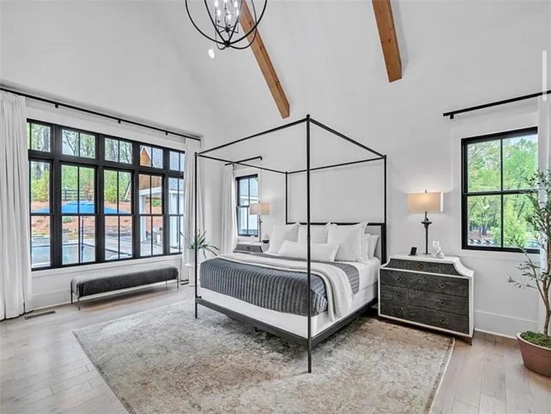 Furnished interior view inside a new home in , Ball Ground (Image 11).