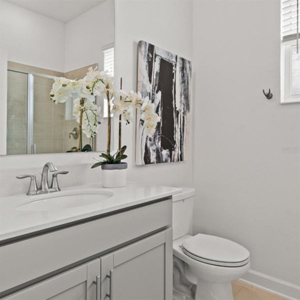 Furnished interior view inside a new home in , Clermont (Image 12). Furnished interior view inside a new home in , Clermont (Image 12).