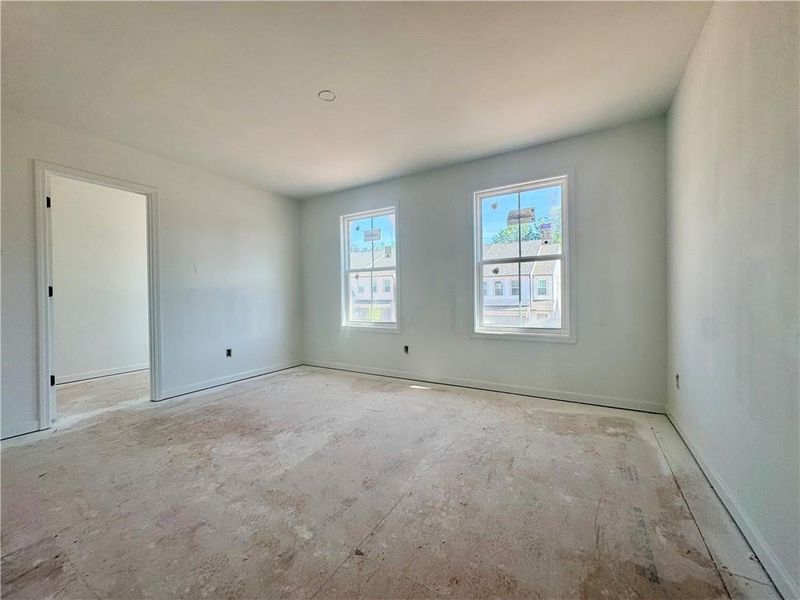 In-progress construction of a new home in Eastlyn Crossing, Flowery Branch, GA (Image 21).