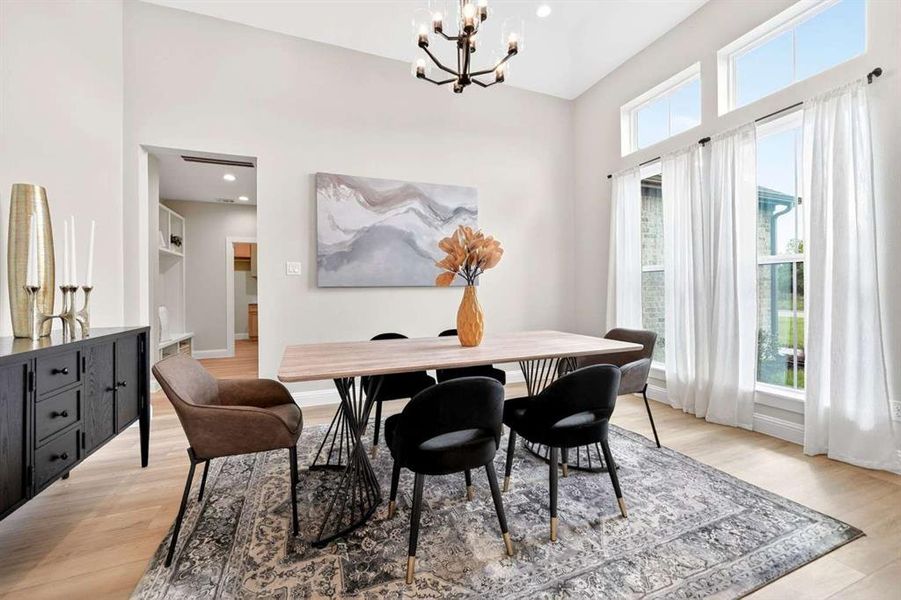 Furnished interior view inside a new home in , Royse City (Image 14).