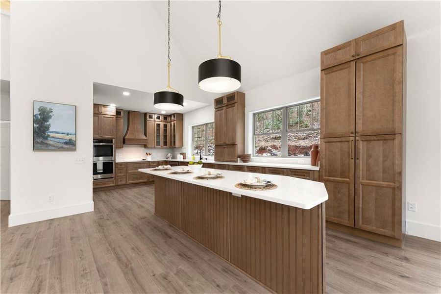 Furnished interior view inside a new home in , Dawsonville (Image 49).