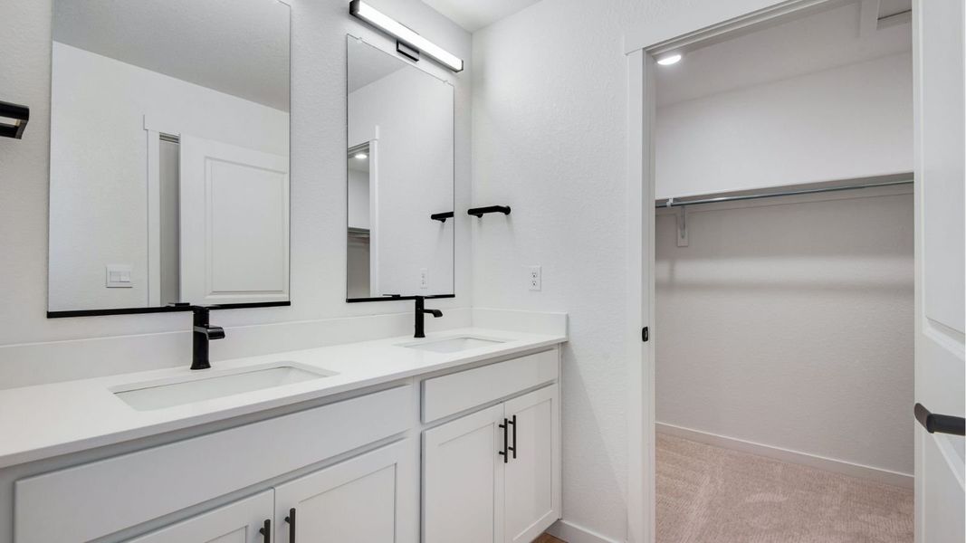 Furnished interior view inside a new home in Horizon Uptown, Aurora (Image 11).