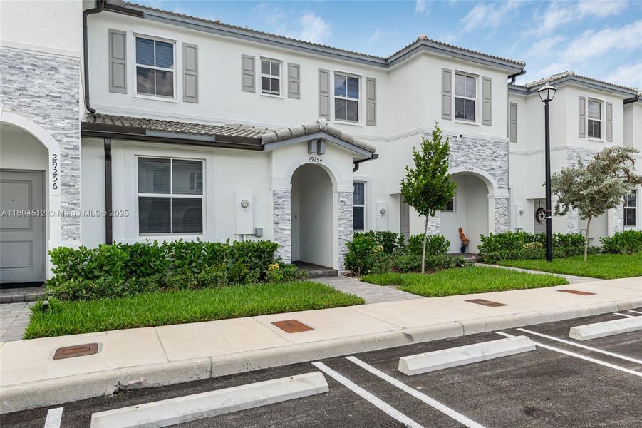 Exterior details and patio area of a home in , Homestead (Image 21). Exterior details and patio area of a home in , Homestead (Image 21).
