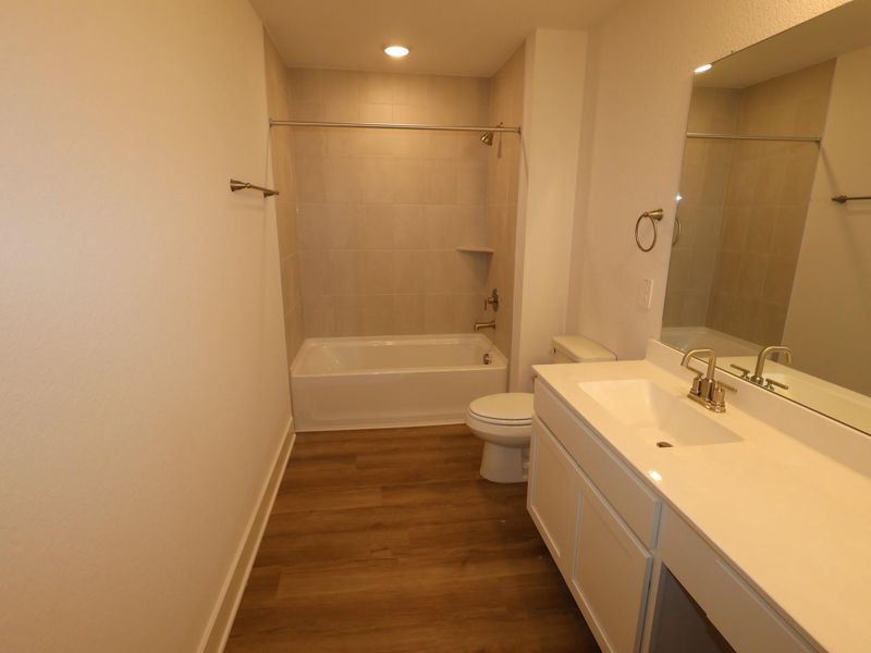 Furnished interior view inside a new home in Lone Star Landing, Montgomery (Image 5). Furnished interior view inside a new home in Lone Star Landing, Montgomery (Image 5).