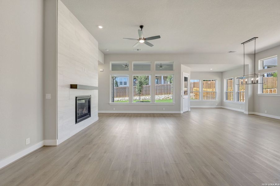 Spacious, unfurnished interior of a new home in Windsong - Legacy Series, Boerne (Image 23). Spacious, unfurnished interior of a new home in Windsong - Legacy Series, Boerne (Image 23).