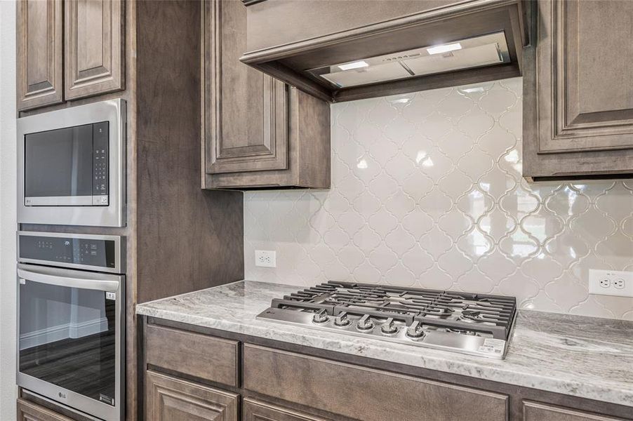 Close-up of interior finishes inside a home in Creekview Meadows, Pilot Point (Image 13).