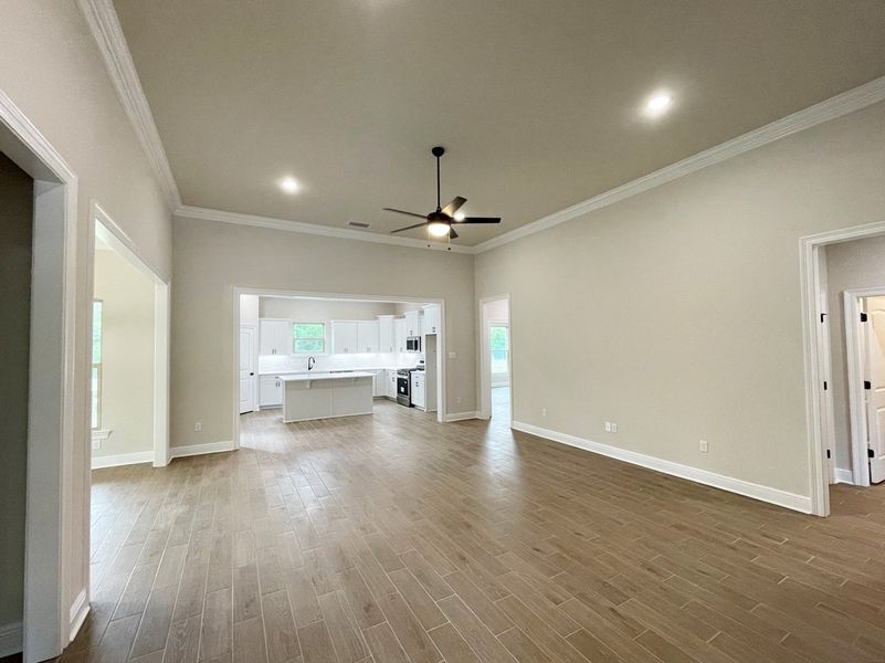 Spacious, unfurnished interior of a new home in Iron Rock, Cantonment (Image 6).