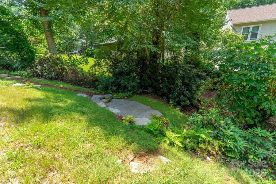 Exterior details and patio area of a home in , Sylva (Image 32).