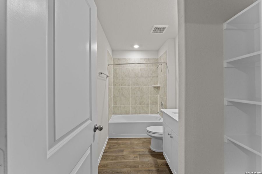 Furnished interior view inside a new home in Laurel Vistas, San Antonio (Image 9).