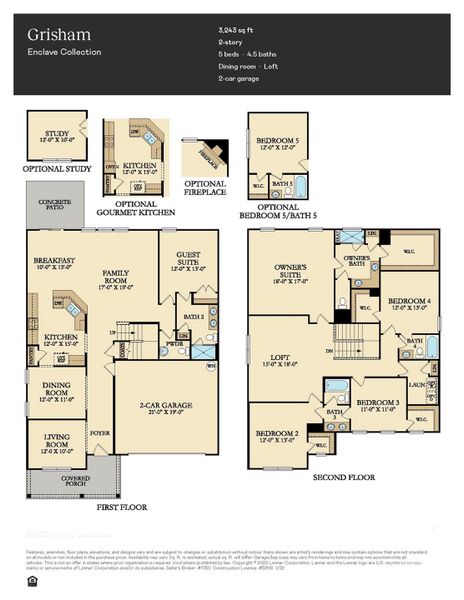 Grisham Floorplan