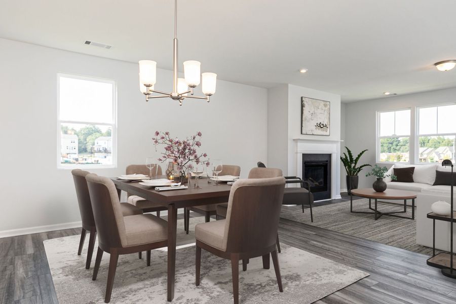 Dining and Family Room