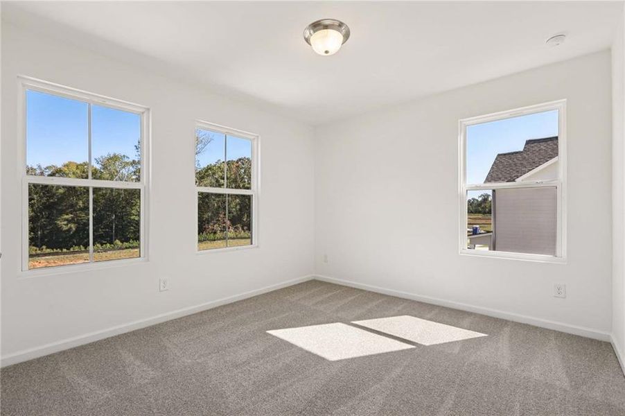 Spacious, unfurnished interior of a new home in Langston Reserve, Cartersville (Image 22).