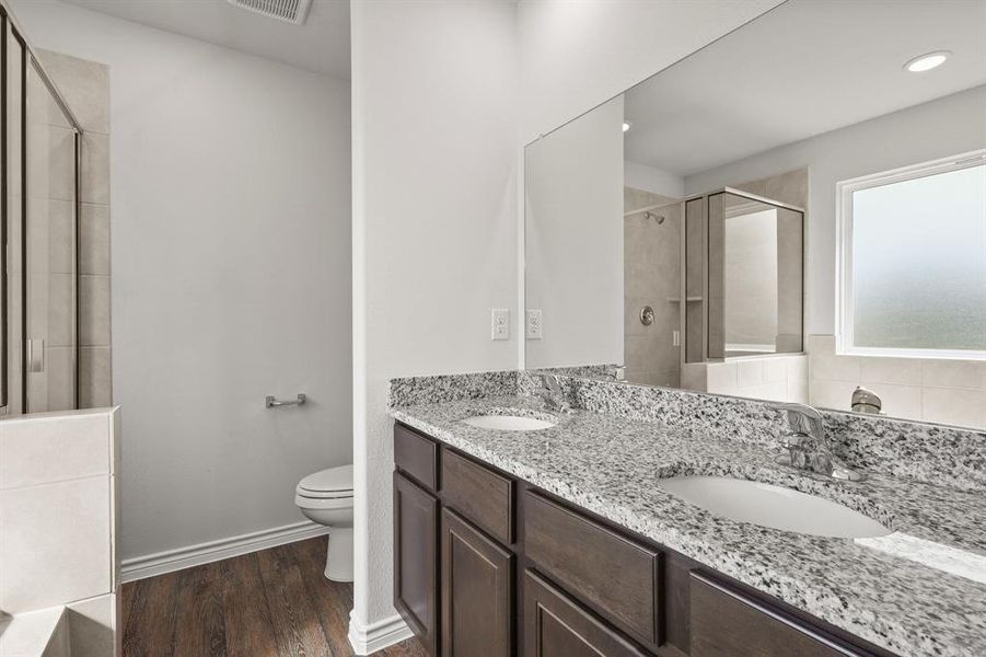 Furnished interior view inside a new home in Christian Meadows, Ennis (Image 30). Furnished interior view inside a new home in Christian Meadows, Ennis (Image 30).