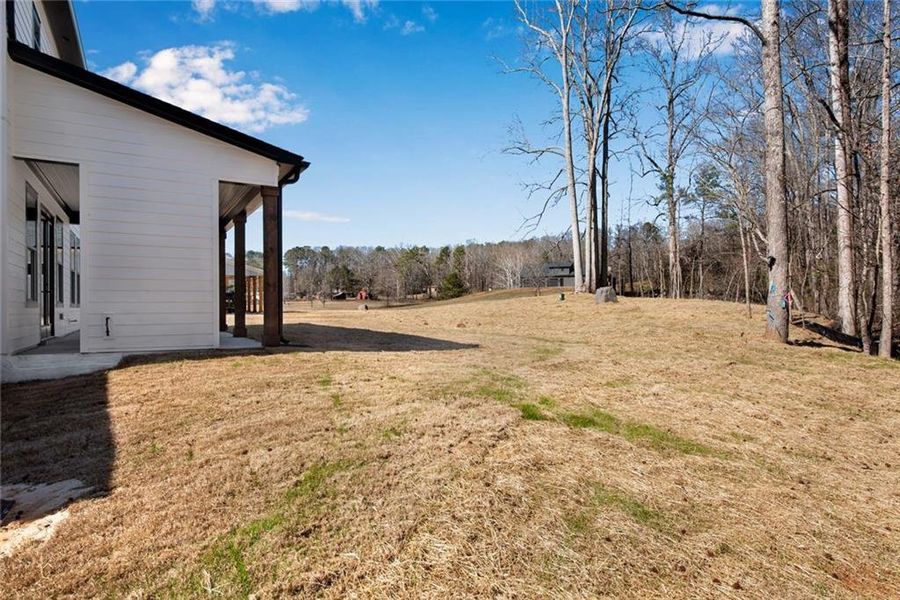 Exterior details and patio area of a home in , Hiram (Image 34). Exterior details and patio area of a home in , Hiram (Image 34).
