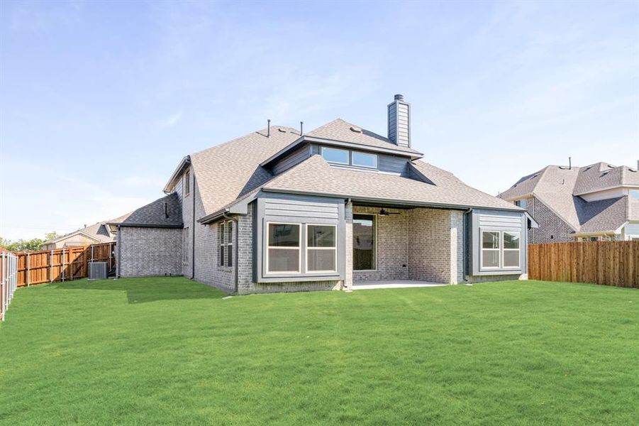 Exterior details and patio area of a home in Waterscape Classic 60s, Royse City (Image 4). Exterior details and patio area of a home in Waterscape Classic 60s, Royse City (Image 4).
