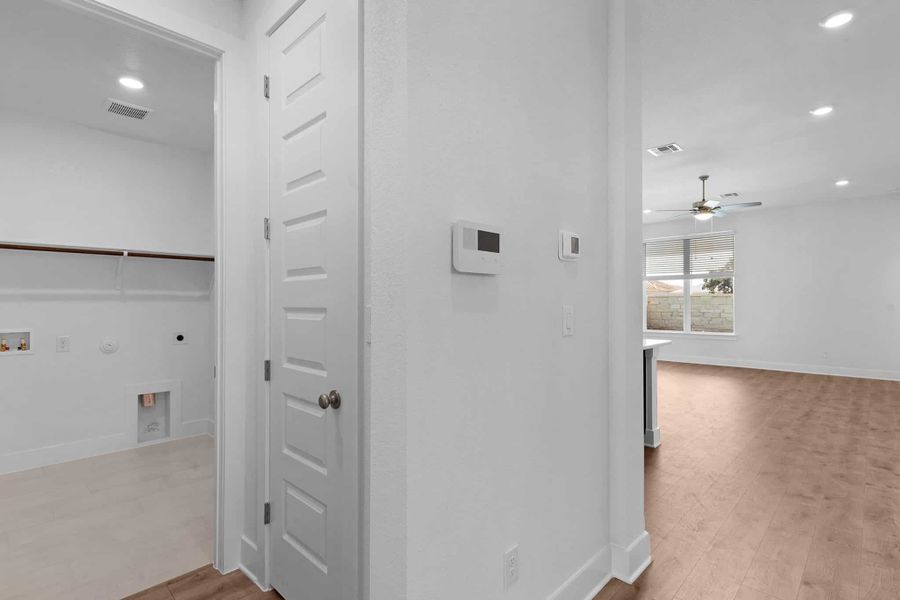 Spacious, unfurnished interior of a new home in Parkside on the River, Georgetown (Image 40). Spacious, unfurnished interior of a new home in Parkside on the River, Georgetown (Image 40).