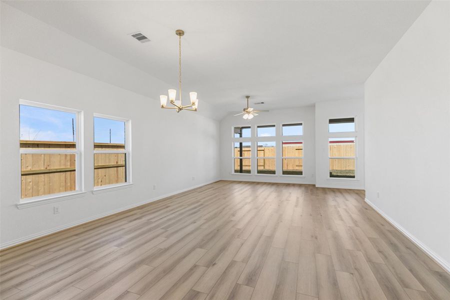 Spacious, unfurnished interior of a new home in Wildrye, Waller (Image 28).