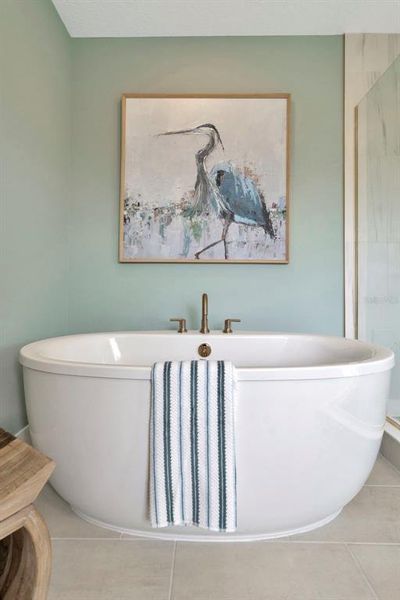 Furnished interior view inside a new home in Primrose at Longleaf, New Port Richey (Image 28).