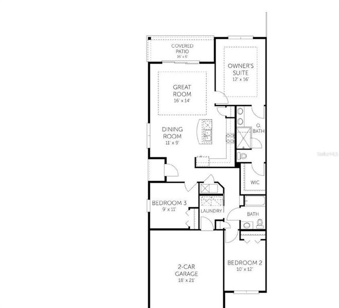 2D floor plan layout of this home in Seaire, Parrish, FL (Image 5). 2D floor plan layout of this home in Seaire, Parrish, FL (Image 5).