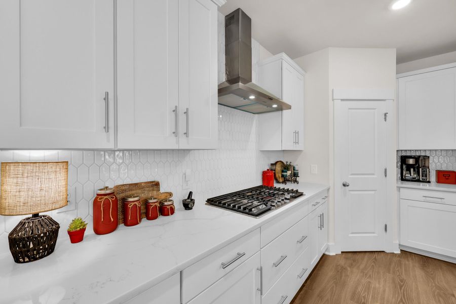 Close-up of interior finishes inside a home in Jasmine Point at Lakes of Cane Bay, Summerville (Image 19).