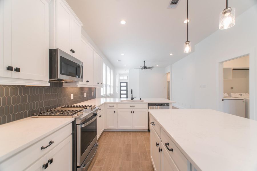 Furnished interior view inside a new home in , Conroe (Image 11). Furnished interior view inside a new home in , Conroe (Image 11).