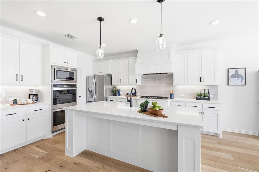 Furnished interior view inside a new home in , Haslet (Image 30).