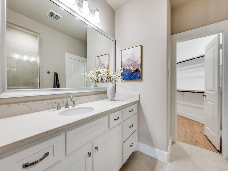 Furnished interior view inside a new home in Ladera Little Elm, Little Elm (Image 16).