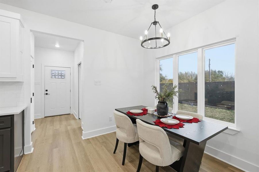 Furnished interior view inside a new home in , Bridgeport (Image 30). Furnished interior view inside a new home in , Bridgeport (Image 30).