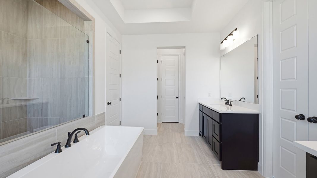 Furnished interior view inside a new home in Ramble, Celina (Image 14).
