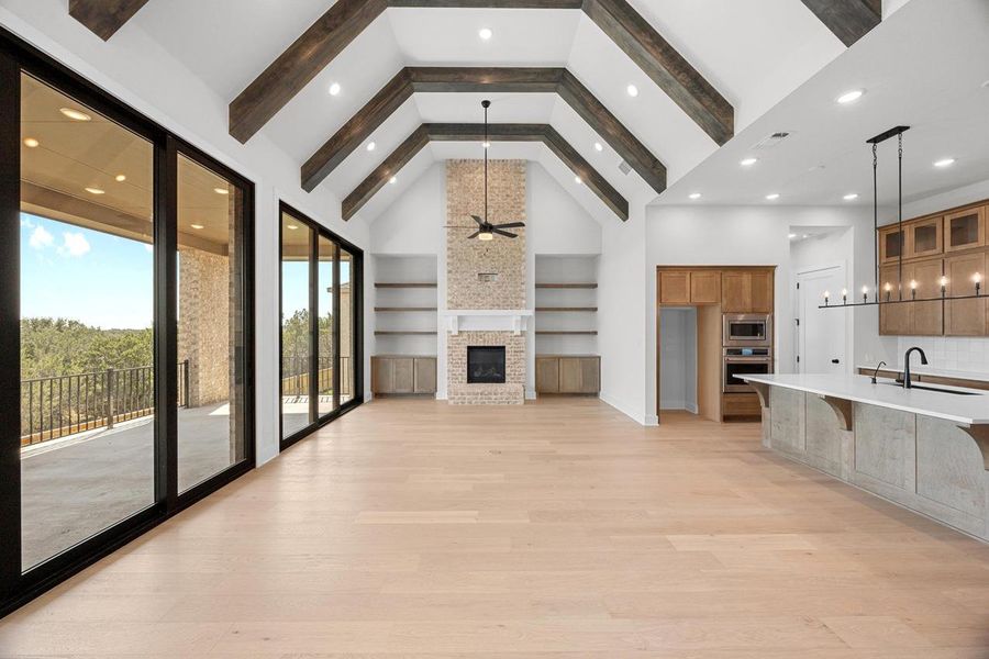 Spacious, unfurnished interior of a new home in Parkside On The River: 60ft. lots, Georgetown (Image 14). Spacious, unfurnished interior of a new home in Parkside On The River: 60ft. lots, Georgetown (Image 14).