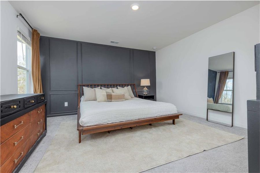 Furnished interior view inside a new home in Creekside at Farmers Crossing, Ball Ground (Image 14).