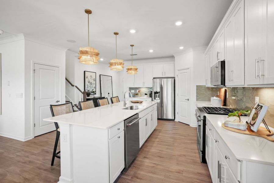 Representative furnished interior of a home built from the Marshall by Pulte Homes in Michaux Gardens, Belmont (Image 90). Representative furnished interior of a home built from the Marshall by Pulte Homes in Michaux Gardens, Belmont (Image 90).