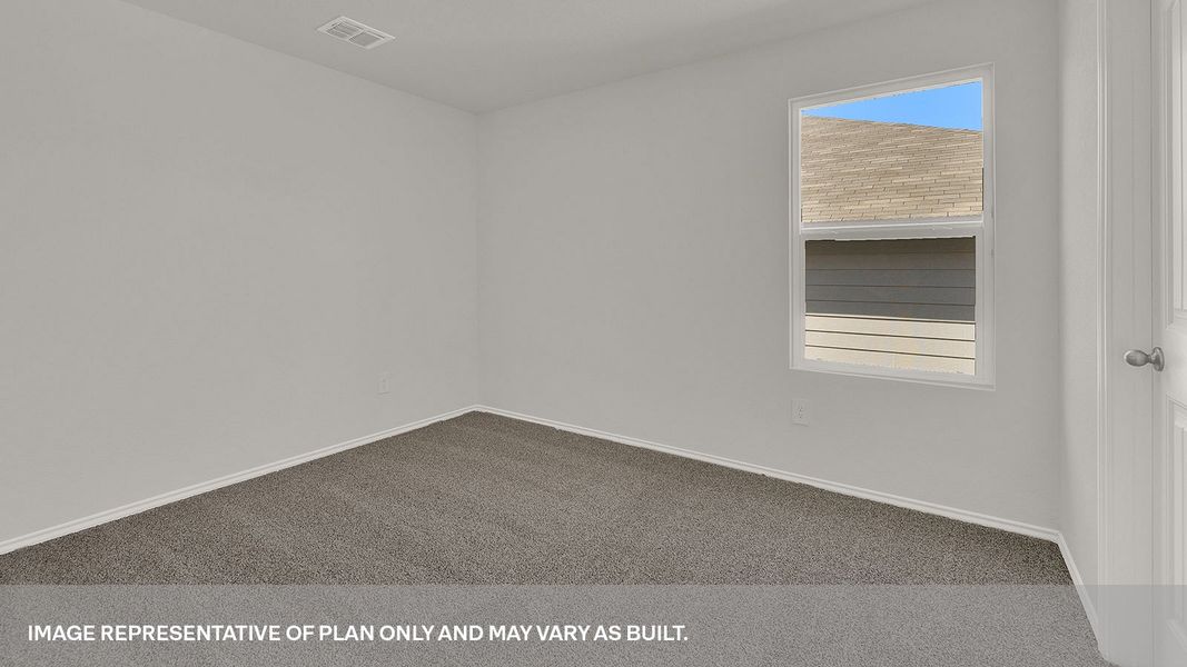 Representative unfurnished interior of a home built from the The Bellvue by D.R. Horton in Arroyo Ranch, Seguin (Image 11). Representative unfurnished interior of a home built from the The Bellvue by D.R. Horton in Arroyo Ranch, Seguin (Image 11).