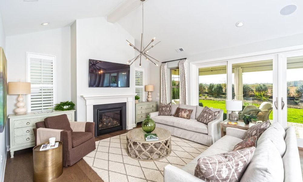 Representative furnished interior of a home built from the Marin-Expanded by Classica Homes in McLean - South Shore, Clover (Image 16). Representative furnished interior of a home built from the Marin-Expanded by Classica Homes in McLean - South Shore, Clover (Image 16).